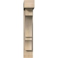 thumbnail image 2 of Ekena Millwork 7 1/2"W x 32"D x 44"H Balboa Block Smooth Bracket w/ Offset Brace, Douglas Fir, 2 of 25