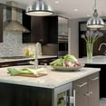 thumbnail image 2 of AQ Lighting Large Aluminum Warehouse Barn Hanging Kitchen Pendant Light in Blue, 2 of 5