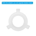 thumbnail image 4 of Anillo reductor de soporte de lámpara Uxcell E27 a E14, adaptador, convertidor, accesorio de lámpara, 2 estilos, paquete de 10, 4 of 6