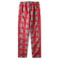 thumbnail image 4 of Ma Croix Mens Flannel Fuzzy Pajama Pants Fleece Brushed Sweatpants Sherpa Sleepwear, 4 of 8