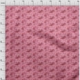 thumbnail image 4 of oneOone Rayon Red Fabric Asian-Tie & Dye- Texture Sewing Craft Projects Fabric Prints By Yard 56 Inch Wide, 4 of 4