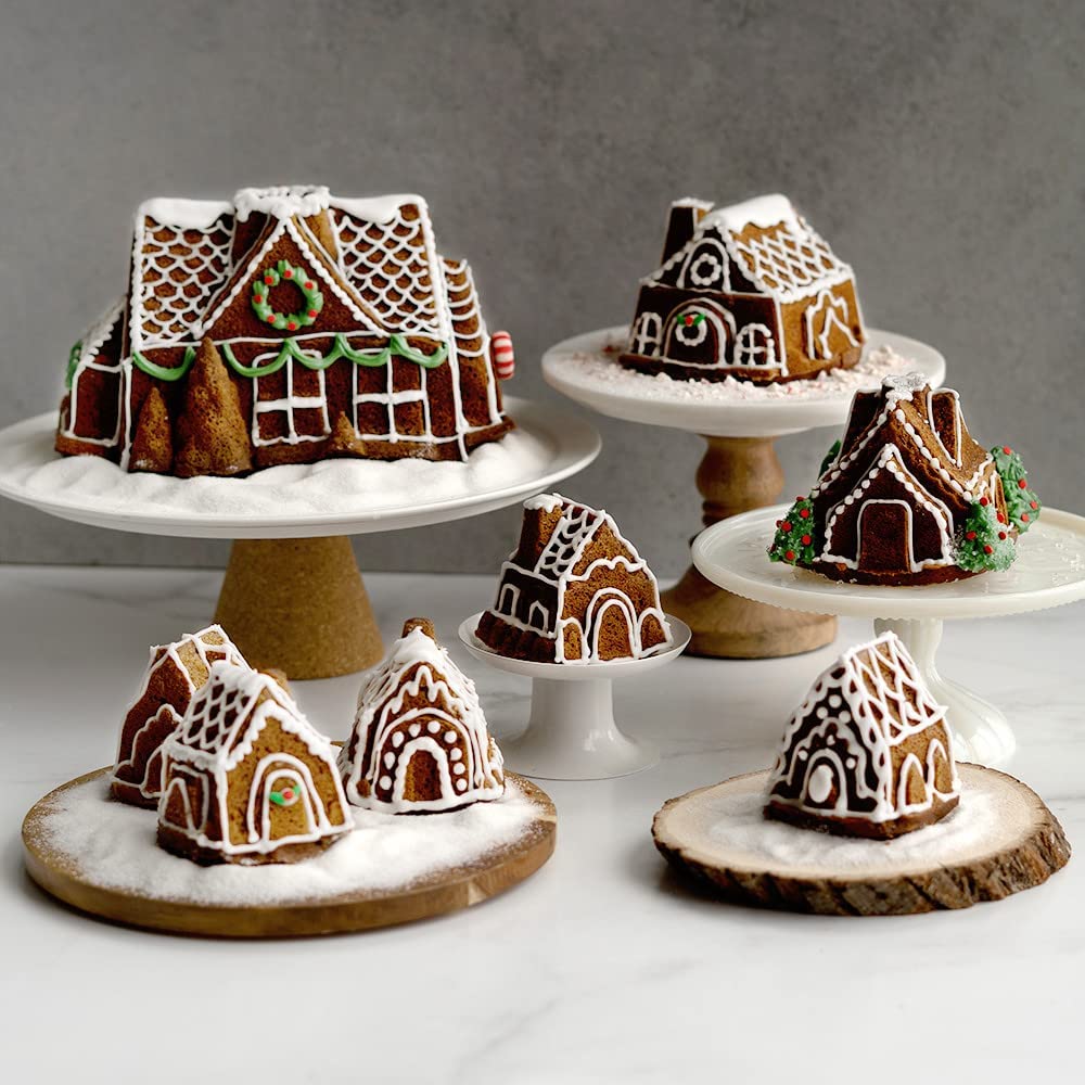 Nordicware Gingerbread House Bundt Pan 45500, Color: Silver - JCPenney