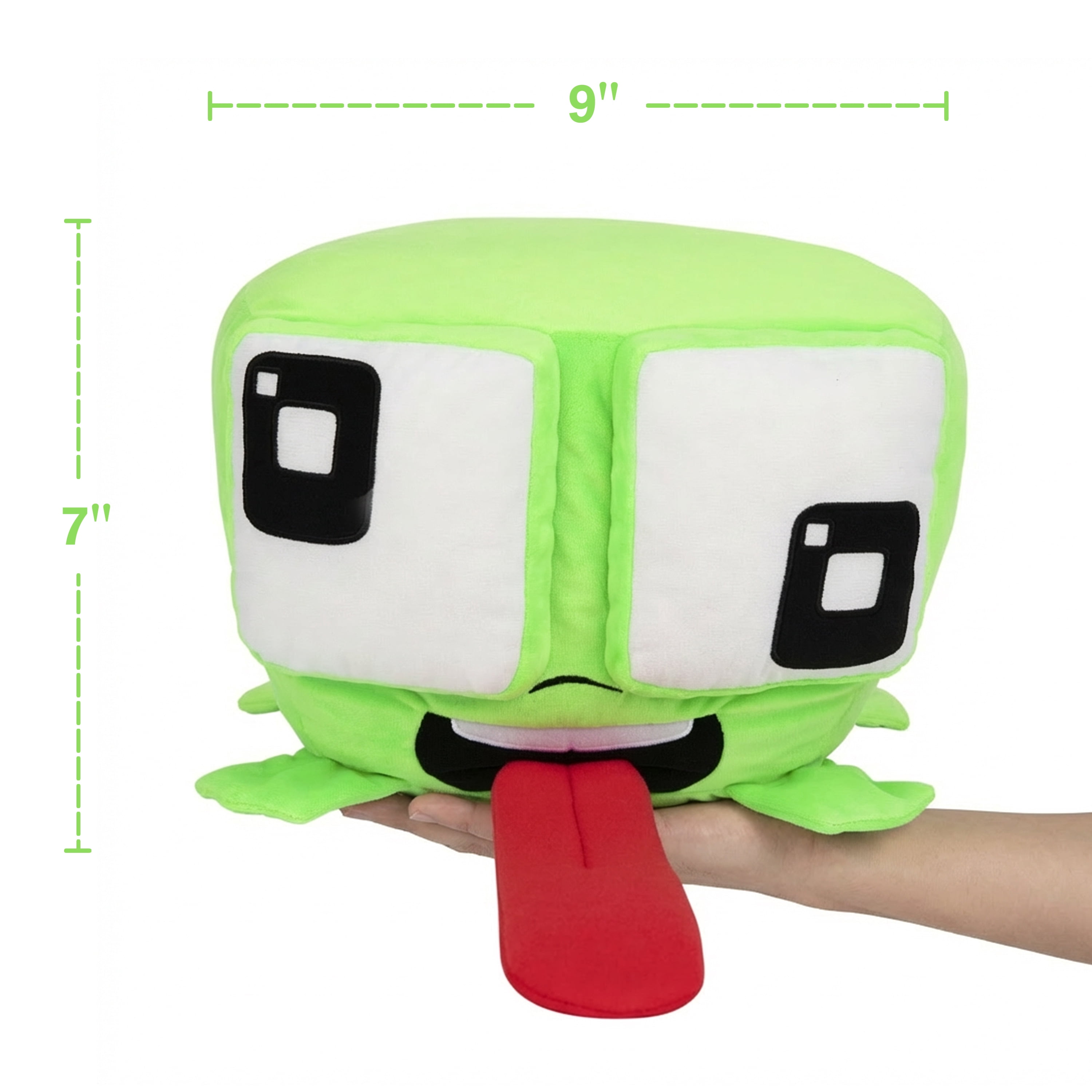 Unspeakable Frog Face Plush – Walmart Collector Con Exclusive, Soft Green Frog Plush Toy for Kids & Fans