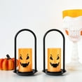 thumbnail image 3 of YZEGDCH Halloween Decorations Indoor Cute Pumpkin Decor Night Lamp Saved Spooky LED Tea Lights Candles Light Halloween Indoor Decoration Gifts, 3 of 6