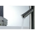 thumbnail image 4 of Saga Series Single Hole Single-Handle Low-Arc Bathroom Faucet in Brushed Nickel, 4 of 5