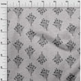 thumbnail image 3 of oneOone Viscose Jersey Gray Fabric Block Fabric For Sewing Printed Craft Fabric By The Yard 60 Inch Wide, 3 of 7