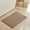 Beige, variant on Waffle Bath Mat, Small Boho Bathroom Rugs Non Slip Washable, Ultra Soft Super Absorbent Quick Dry Farmhouse Bathroom Decor, 16" x 24", Khaki