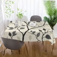 thumbnail image 5 of Yayeee Tablecloths for Rectangular Tables 60 x 60 inch Party Table Cover, Leaves Pattern, 5 of 6