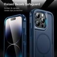 thumbnail image 6 of JETech Case for iPhone 14 Pro Max 6.7-Inch Compatible with MagSafe, Heavy Duty Dual-Layer Rugged Protection, Shockproof Protective Tough Phone Magnetic Cover (Navy), 6 of 6