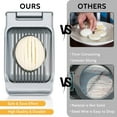 thumbnail image 3 of Sopito Heavy Duty Stainless Steel Wire Egg Slicer for Hard Boiled Eggs & Strawberry Other Soft Food, 3 of 9