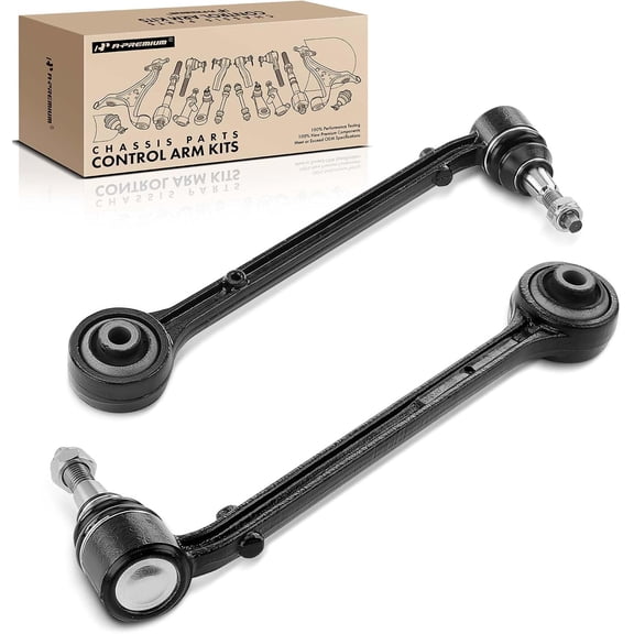 A-Premium 2 x Front Rearward Lower Control Arm, with Ball Joint & Bushing, Compatible with Chevrolet Camaro 2010-2015