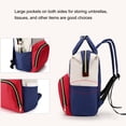 thumbnail image 4 of GUANGCAIJIA Stylish Backpack Diaper Bags Cute Organizer Unisex Mommy Hospital Delivery Travel Red, 4 of 7