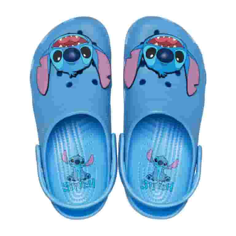 ★Crocs★Classic Contrest Stitch Platform Clog★大人気★ Free Shipping! Crocs Adult Disney Stitch Classic Clog Sandal