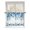 Blue, variant on Sheer Curtains 63 Inch Length, Spring Blue Floral Semi Sheer Curtains Light Filtering Window Treatment, Farmhouse Weeping Floral Leaves Burlap Privacy Voile Drapes for Living Room Bedroom 52x63 Inch