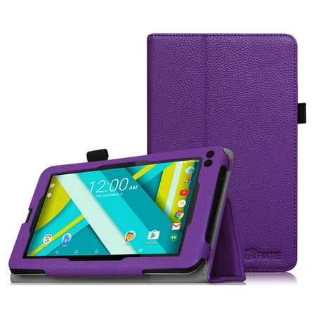 Tablet Case for RCA / Venturer Voyager 7" / qunyiCO Y7 Tablet Case - Fintie Premium Vegan Leather Cover with Stylus Holder