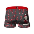 thumbnail image 2 of Mickey Mouse and Candy Canes Men's Underwear Boxer Briefs-XXLarge (44-46), 2 of 2