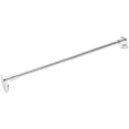 thumbnail image 1 of FUTUREORYY 1Pcs Tringle Télescopique pour Vêtements Argent Tête Carrée Rotative 50-80Cm, 1 of 8