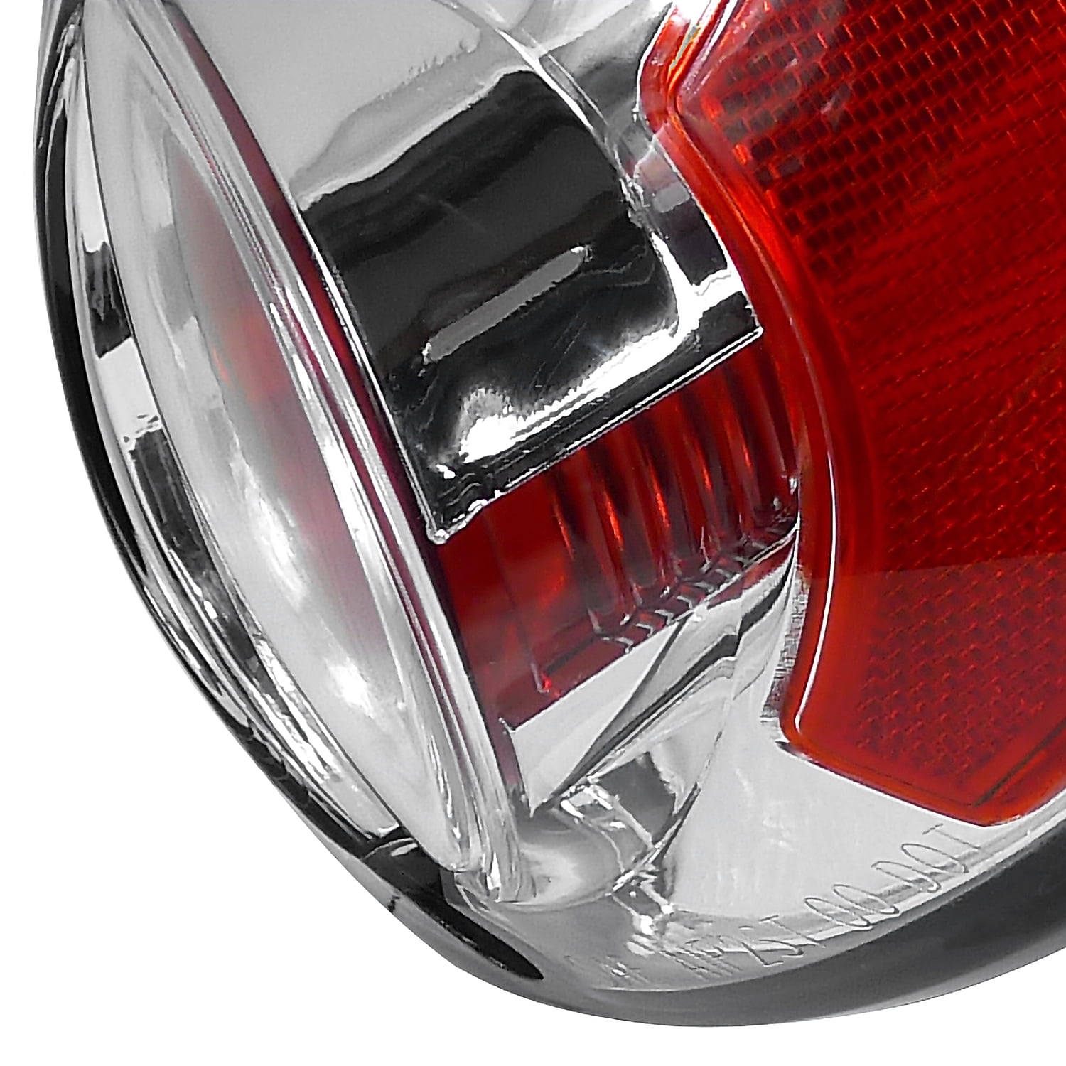 Spec-D Tuning Chrome Housing Clear Lens Tail Lights Compatible with 2001-2005 Chrysler PT Cruiser, Left + Right Pair Assembly