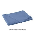 thumbnail image 3 of Solid Color Bed Sheet,Soft,Breathable,Washable,Easy to Maintain,Fade-Resistant,Fiber Bed Sheet,Home Bedding,Solid Color Sheet,Comfortable Bed Sheet,Fiber Sheet Holiday Gifts, 3 of 6