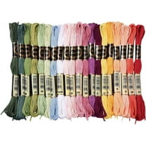 20 Skeins Variegated Embroidery Floss Stitch Threads Colorful Polyester 6 Strands Rainbow Friendship Bracelet String Thread for Jewelry Making Bracelets Knitting Stitching DIY Crafts