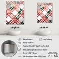 thumbnail image 4 of Designart "Green Butterfly Harmony" Butterfly Oversized Wall Mirror - Modern Animals Entryway Big Wall Mirror - Multiple Color Options, 4 of 6