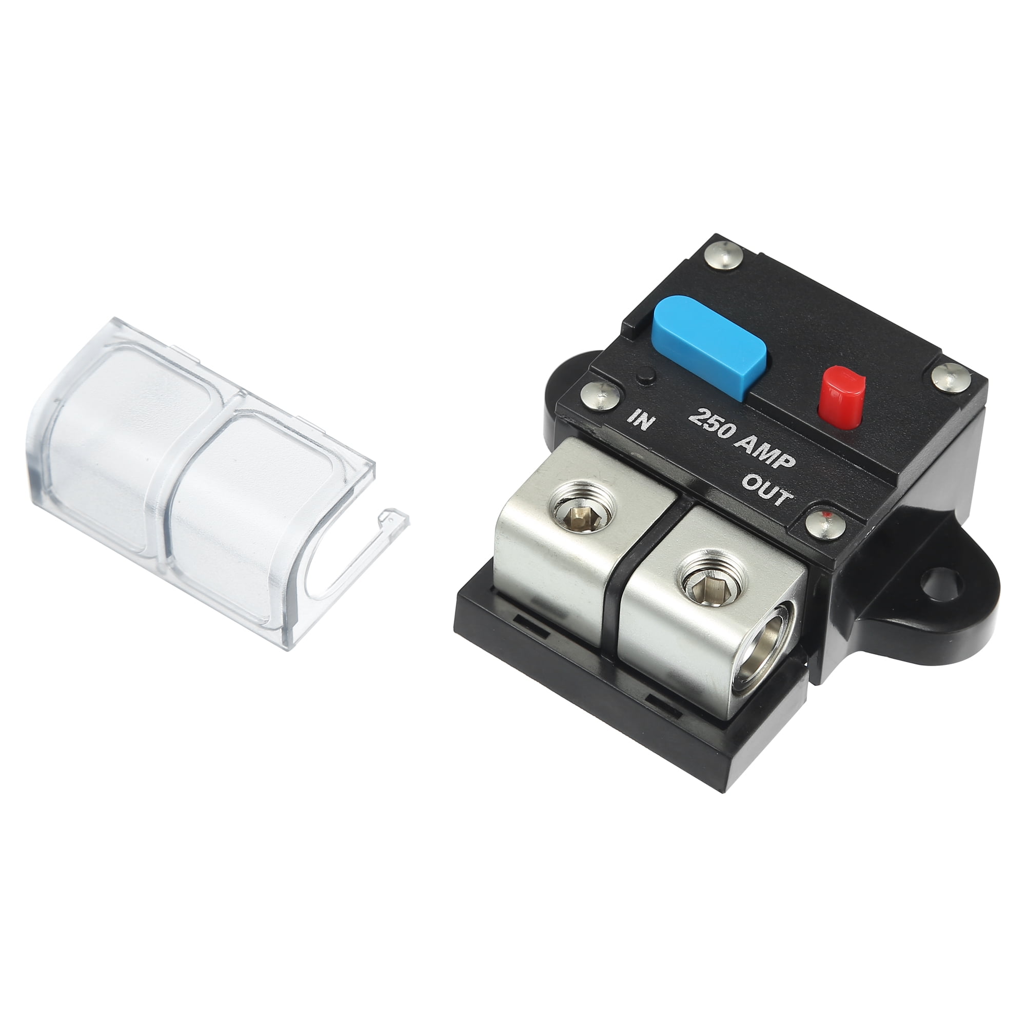 Car Fuse Holders Inverter Circuit Breaker Inline Protector 250 Amp for Car Audio