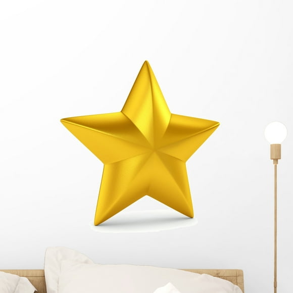 White Vinyl Star Decals
