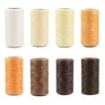 thumbnail image 3 of Langgg 0.8mm 260m Handmade Bohemia Macrame Thread DIY Wall Craft Making Knitting Cord Rope Luggage Wax Rope, 3 of 9