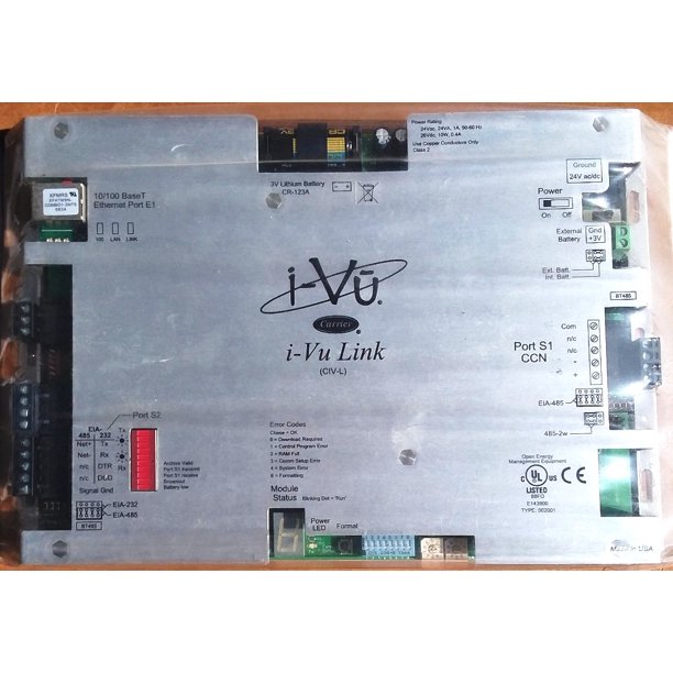 Carrier CIVL Carrier IVU CM/Link control