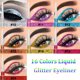 thumbnail image 3 of Delineador de ojos con purpurina líquida de 16 colores, brillo de globo ocular marrón de larga duración resistente al agua cara labios arte fiesta maquillaje de vacaciones (16 uds) oso de fresa  Producto electrónico, 3 of 4