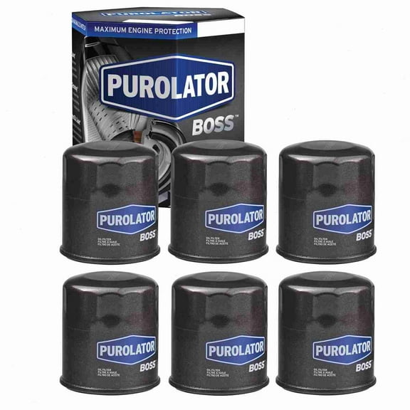 6 pc Purolator BOSS PBL14476 Engine Oil Filters for Oil Change Lubricant Filters Fits select: 2019-2022 TOYOTA RAV4, 2018-2023 TOYOTA CAMRY
