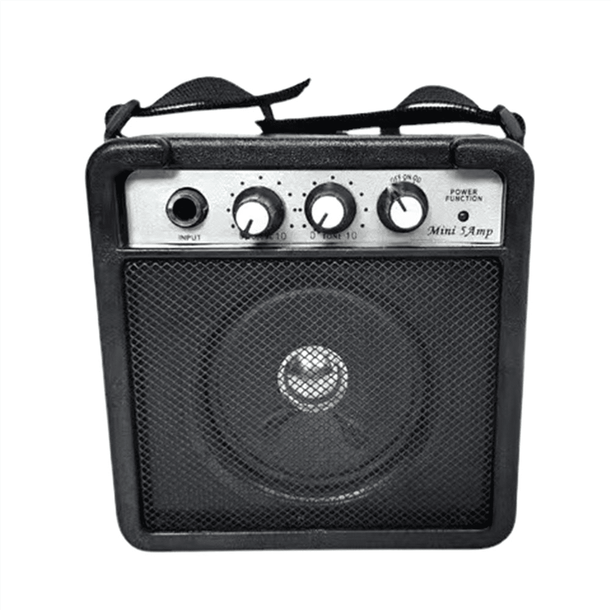 Vensio 5W Mini Portable Guitar Amplifier Speaker with Overdrive Tone Control 1/4 Inch Output for Electric Acoustic Practice