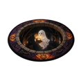 thumbnail image 2 of Halloween 3D Optical Illusion Round Area Rug, 24in Ghost and Spirit Stone Well Visual Floor Mat, Washable Decorative Carpet for Entryway, Bedroom, Porch & Halloween Party Decor (A), 2 of 7