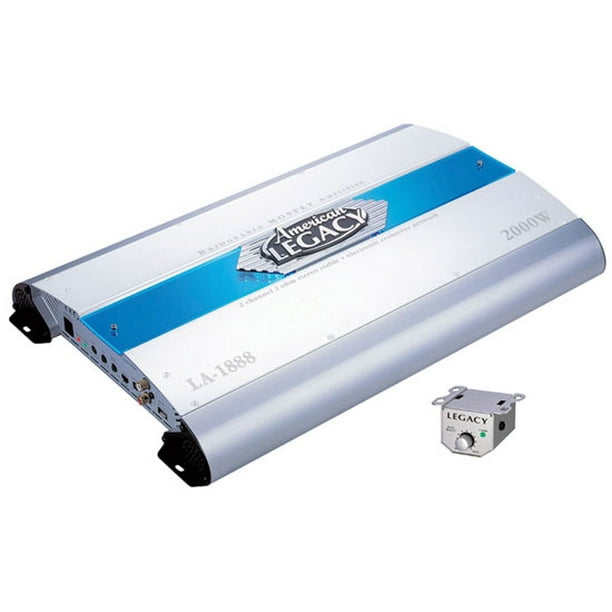 2000 Watt 2 Channel Bridgeable MOSFET Amplifier