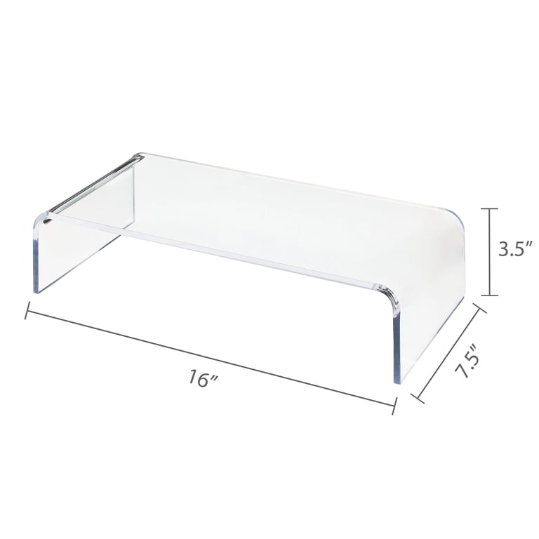 Clear Acrylic Monitor Stand photo 6