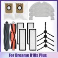 thumbnail image 2 of For Dreame D10s Plus RLS3D Robotic Vacuum Cleaner Accessories Hepa Filter Mop Cloth Rags Replacement Dust Bags Silicone Brush, 2 of 5