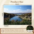 thumbnail image 3 of Wallpaper table rock lake missouris pictures Peel and Stick Wall Murals 69"H x 96"W Removable PVC Wall Paper Self-Adhesive Wall Paintings Art Decor for Bedroom Living Room, 3 of 7