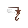 thumbnail image 3 of Wrought Iron Christmas Stocking Hanger  4"-Star - Red (Set of 6) by Park Designs, 3 of 4