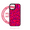 Burgundy, variant on abbyrose Heart Eyes MagSafe iPhone Case for iPhone 16e