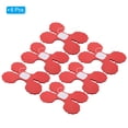 thumbnail image 3 of Uxcell 9.8ft Four Leaf Paper Flower Garland Hanging Streamers for Party Wedding Decor, Red 6 Pack, 3 of 7