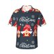 thumbnail image 1 of Balery Cute Christmas Gnomes (2) Camisas hawaianas de manga corta para hombre, camisas playeras de corte holgado, camisas de vacaciones con botones,Medium, 1 of 7