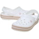 thumbnail image 2 of Zapatos Crocs Crocband Unisex Zueco Blanco Rosa Caramelo 9W 7M, 2 of 7