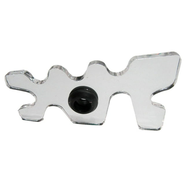Support de Tête de Queue de Billard Repose-Queue de Snooker de Piscine Pont Transparent