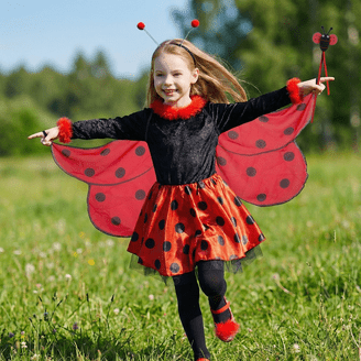 InSpirit Designs Miraculous Ladybug Halloween Fantasy Costume Female, Child  4-10, Red - Walmart.com