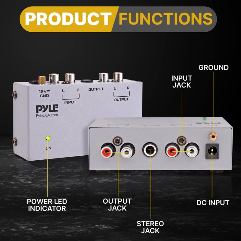 Pyle PP444 Ultra Compact Phono Preamp photo 2