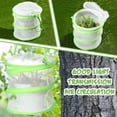 thumbnail image 4 of 2 Pcs Mini Butterfly Habitat Cage Clear Mesh Butterfly Net Cage Container Foldable Terrarium, 6.3x7.1inch, 4 of 7