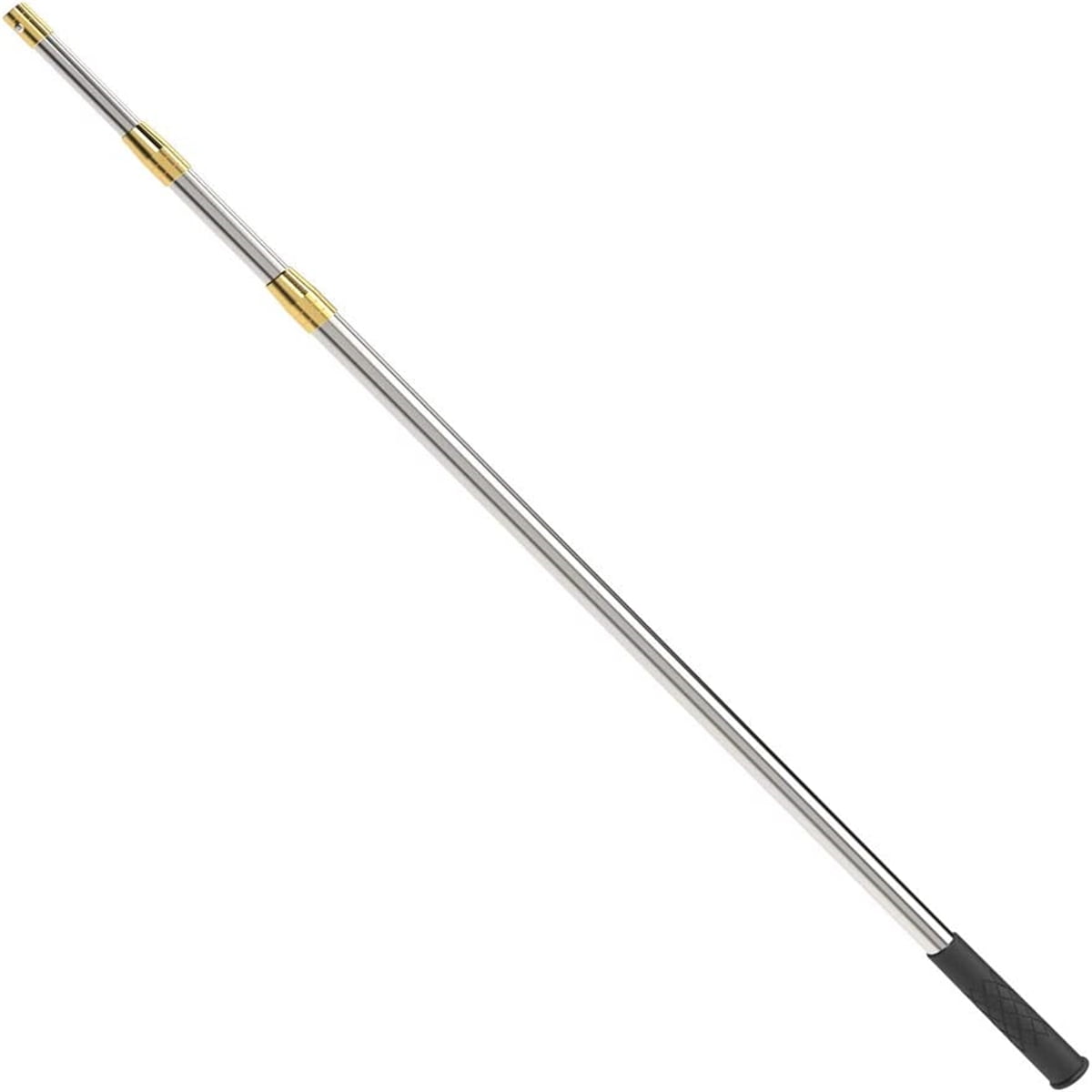 Cyfie 2-4.8 Ft Retractable Telescopic Pole with 8mm Male Screw ...