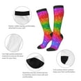 thumbnail image 6 of Balery Colorful Glitter Fun Novelty Socks Men'S Women'S Crew Socks Funny Crazy Novelty Socks Quirky And Cool Socks, 6 of 9