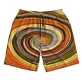 thumbnail image 5 of Goofa Colorful Swirl Printed Mens Swim Trunks Summer Quick Dry Short Beach Swimwear Bathing Suits-XX-Large, 5 of 9