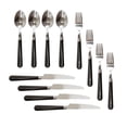 thumbnail image 5 of Stansport Deluxe 24-Piece Enamel Tableware Set - Black, 5 of 9